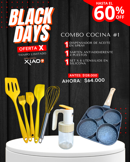 COMBO COCINA #1🔥BLACK DAYS🔥