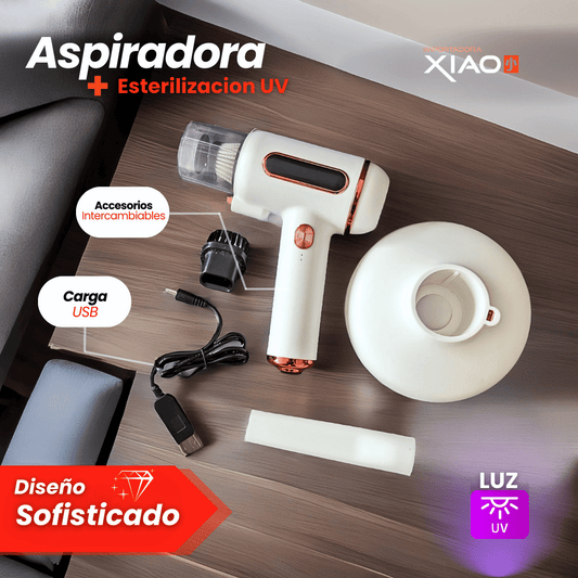 Aspiradora Recargable USB - Esterilizacion UV